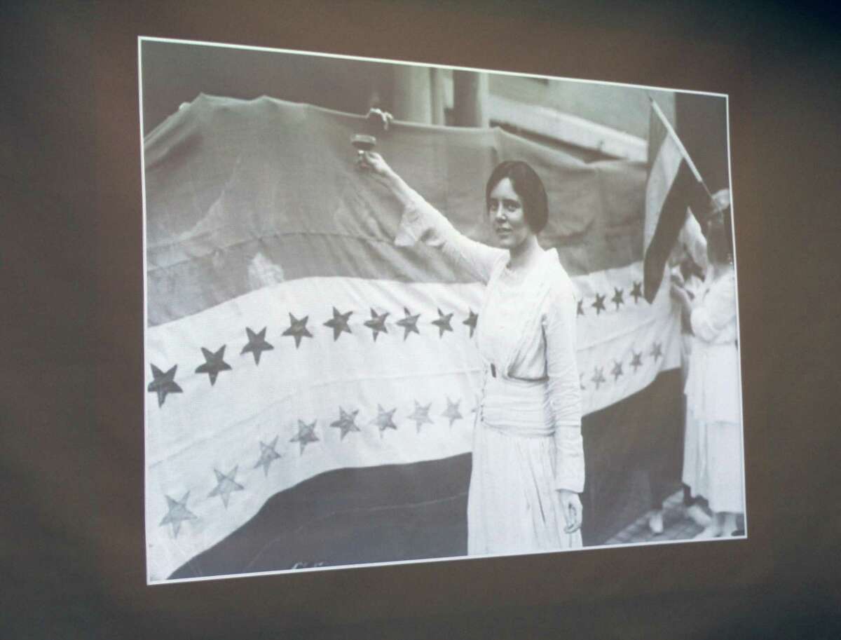 Connecticut Women’s Hall of Fame inductee Alice Paul, a leader of the women’s suffrage movement and founder of the National Women’s Party.