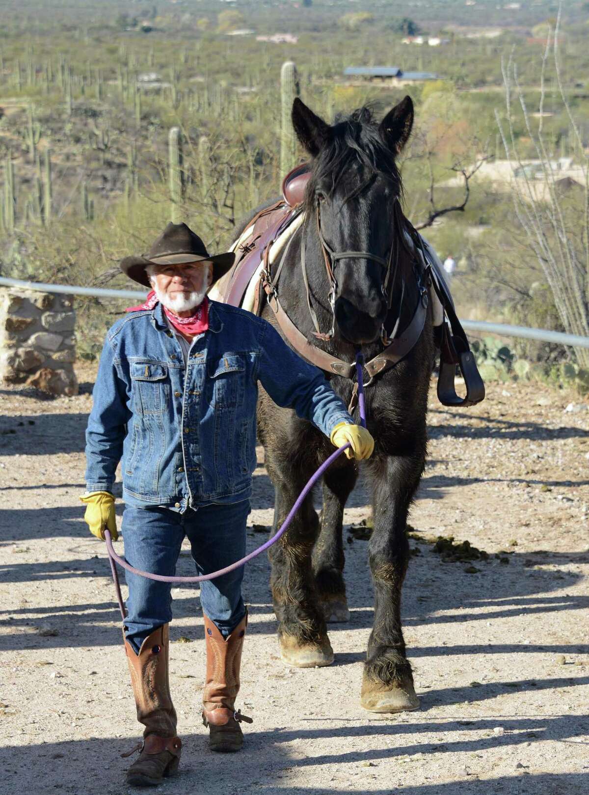 Wrangler Joe Valdez has been a fixture at Tanque Verde Ranch for 45 years.