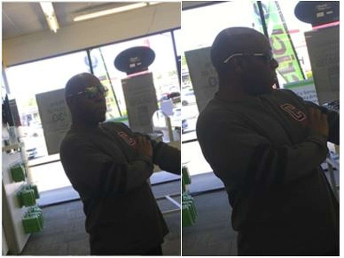 The man walked into the store in the 14000 block of Nacogdoches Road on March 2, 2017, and talked to the associate about looking at some cell phones, according to police.