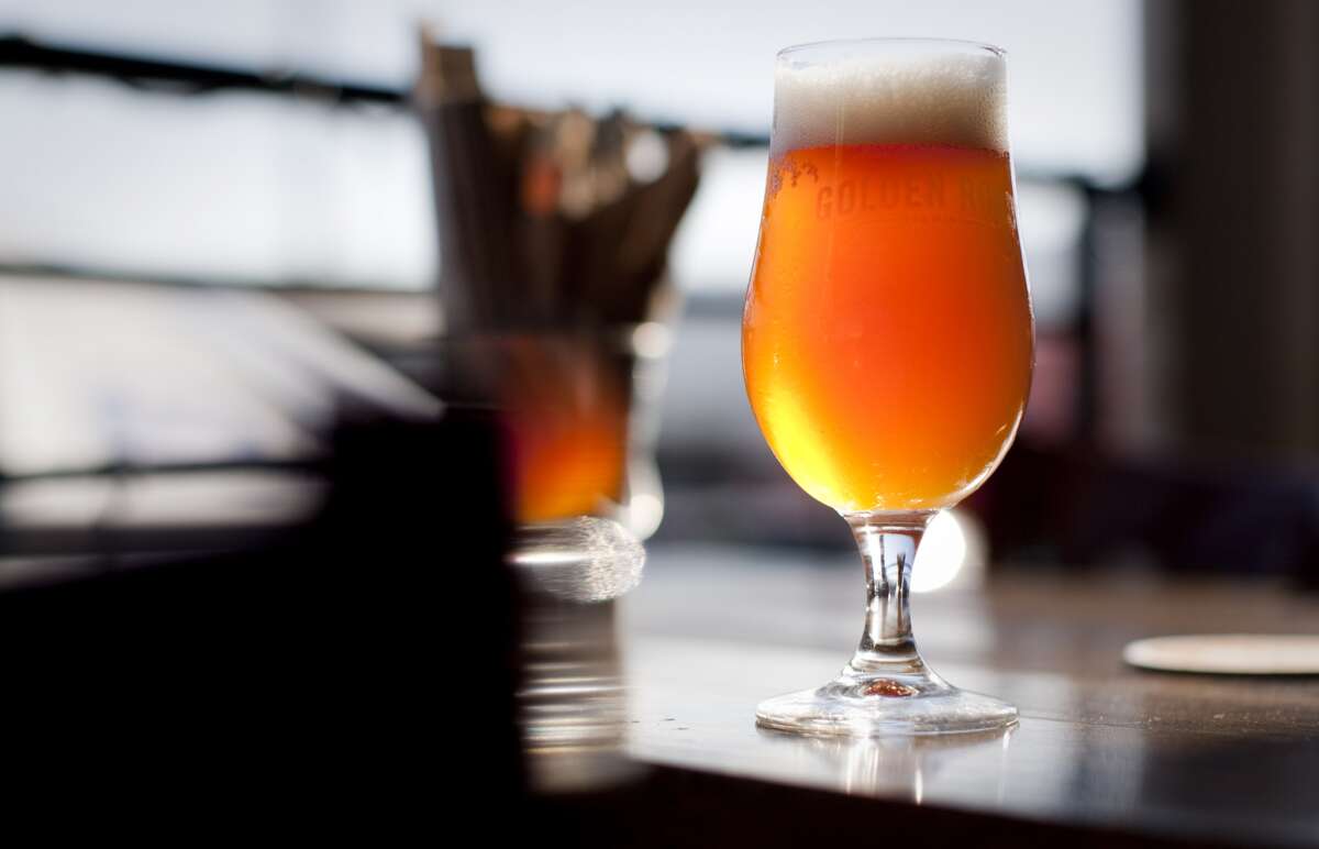 Hangar 24 mixed with GRB Valentin is a popular special at the fast growing Golden Road Brewery in Los Angeles. (Photo by Gina Ferazzi/Los Angeles Times via Getty Images)