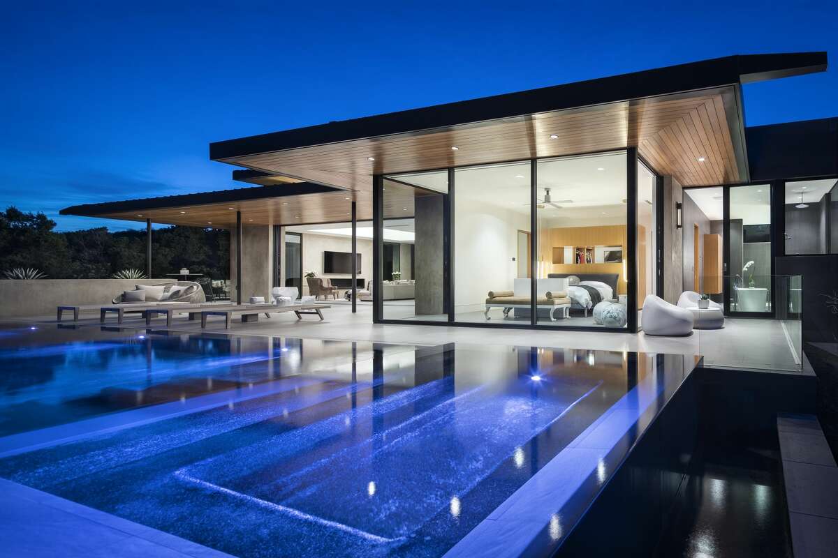 Austin's "Waterfall House," perched in the Westlake Hills, is on the market for $6.8 million.