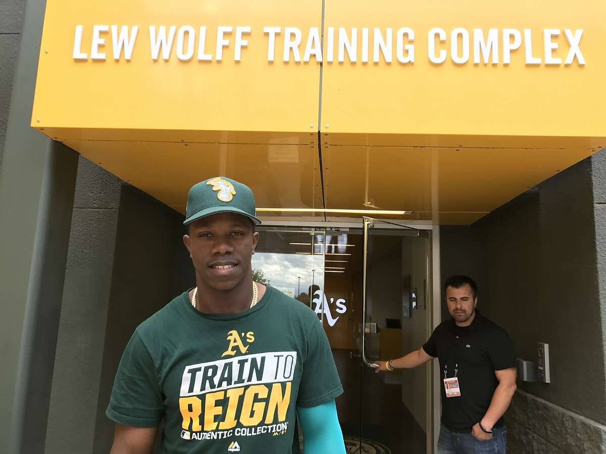 Lazarito Armenteros, 17, is in his first minor-league camp with the A's this spring.