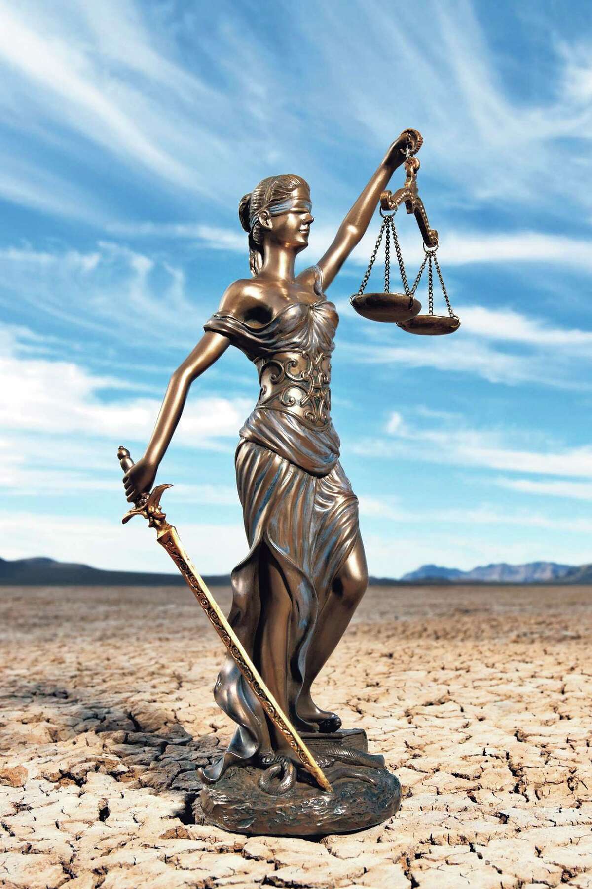 "Blind Lady Justice"