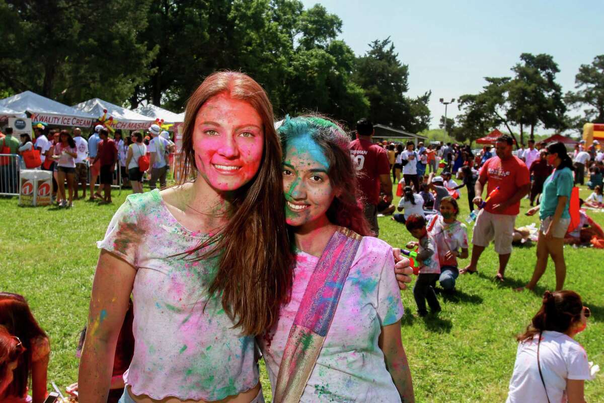 Scenes from the 10th annual Houston Holi Festival of Colors. (For the Chronicle/Gary Fountain, March 25, 2017)