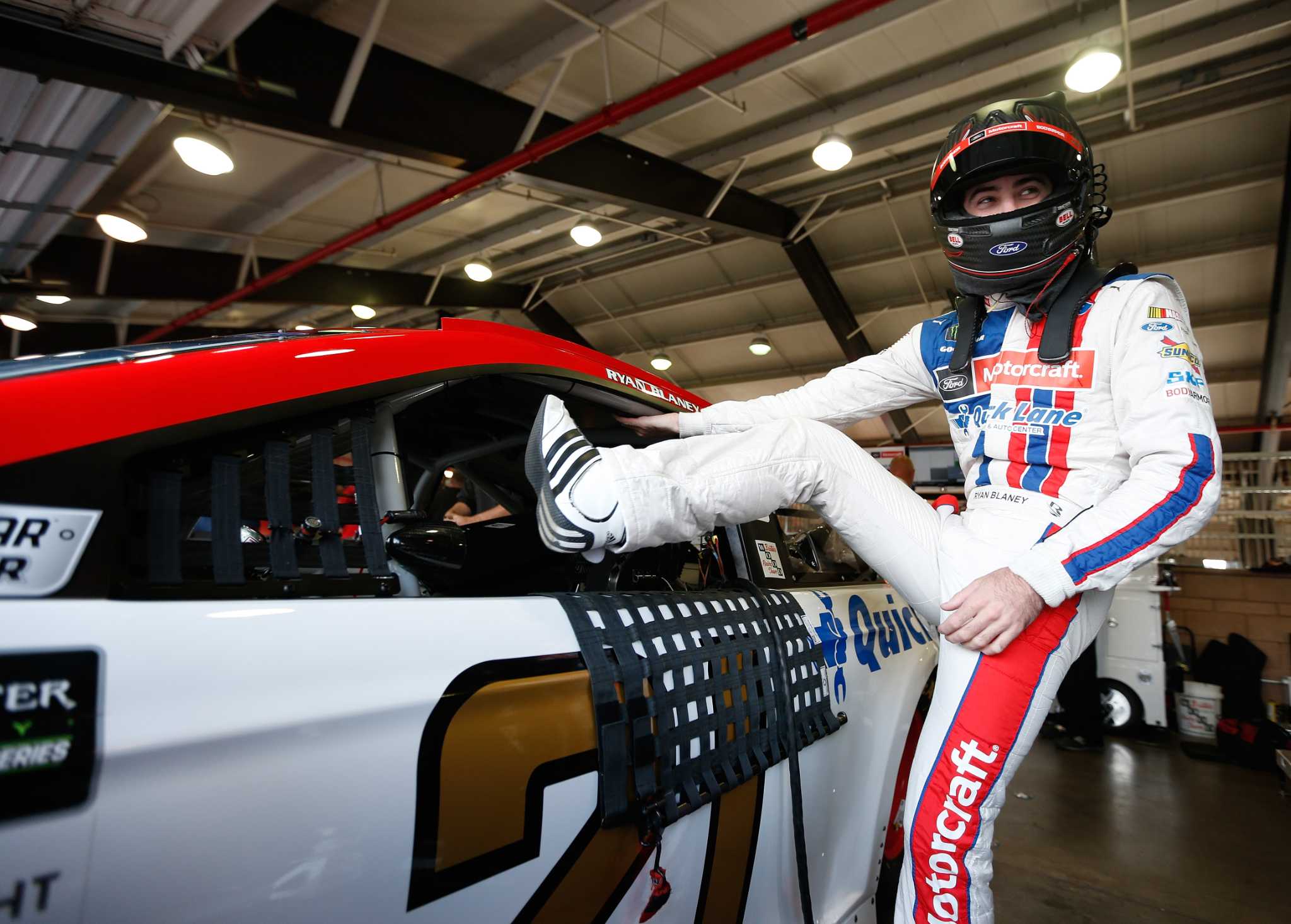 AUTO RACING: NASCAR goes Hollywood with young drivers leading the way