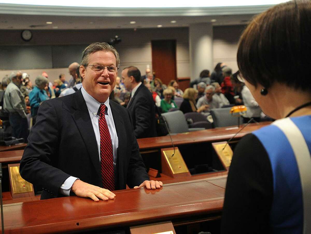 Sen. Edward Kennedy speaks at the funeral for former Sen. Jacob