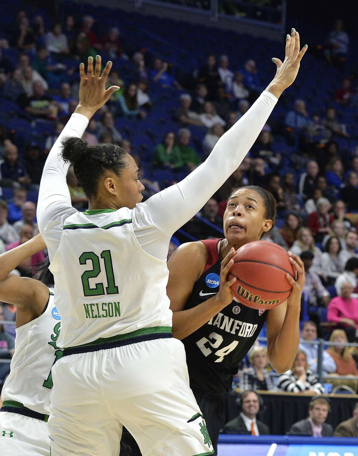 Erica Mccalls Block Sends Stanford Women Back To Final Four