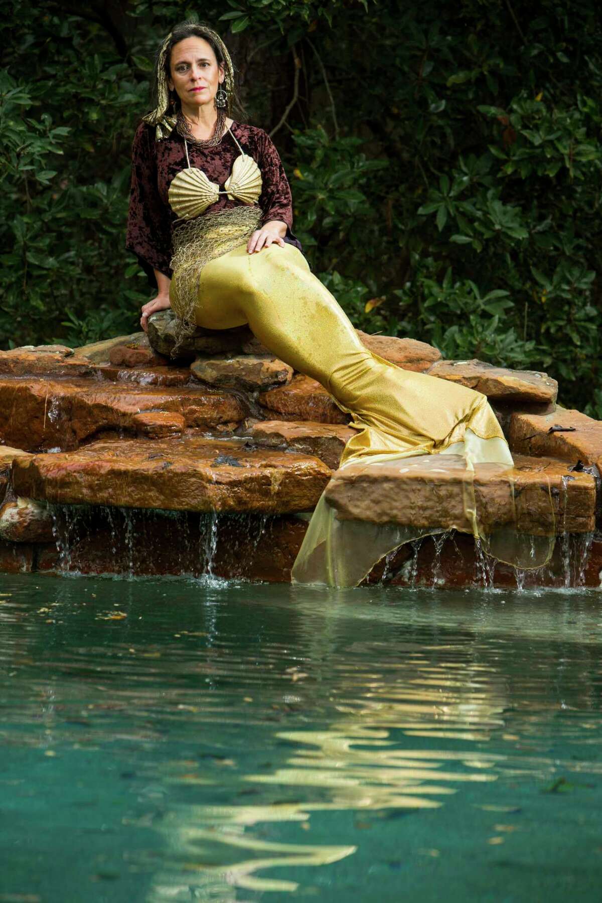 Angela Lorio, a Magnolia science teacher known as Mermaid Zaya, got into mermaiding on a whim.﻿