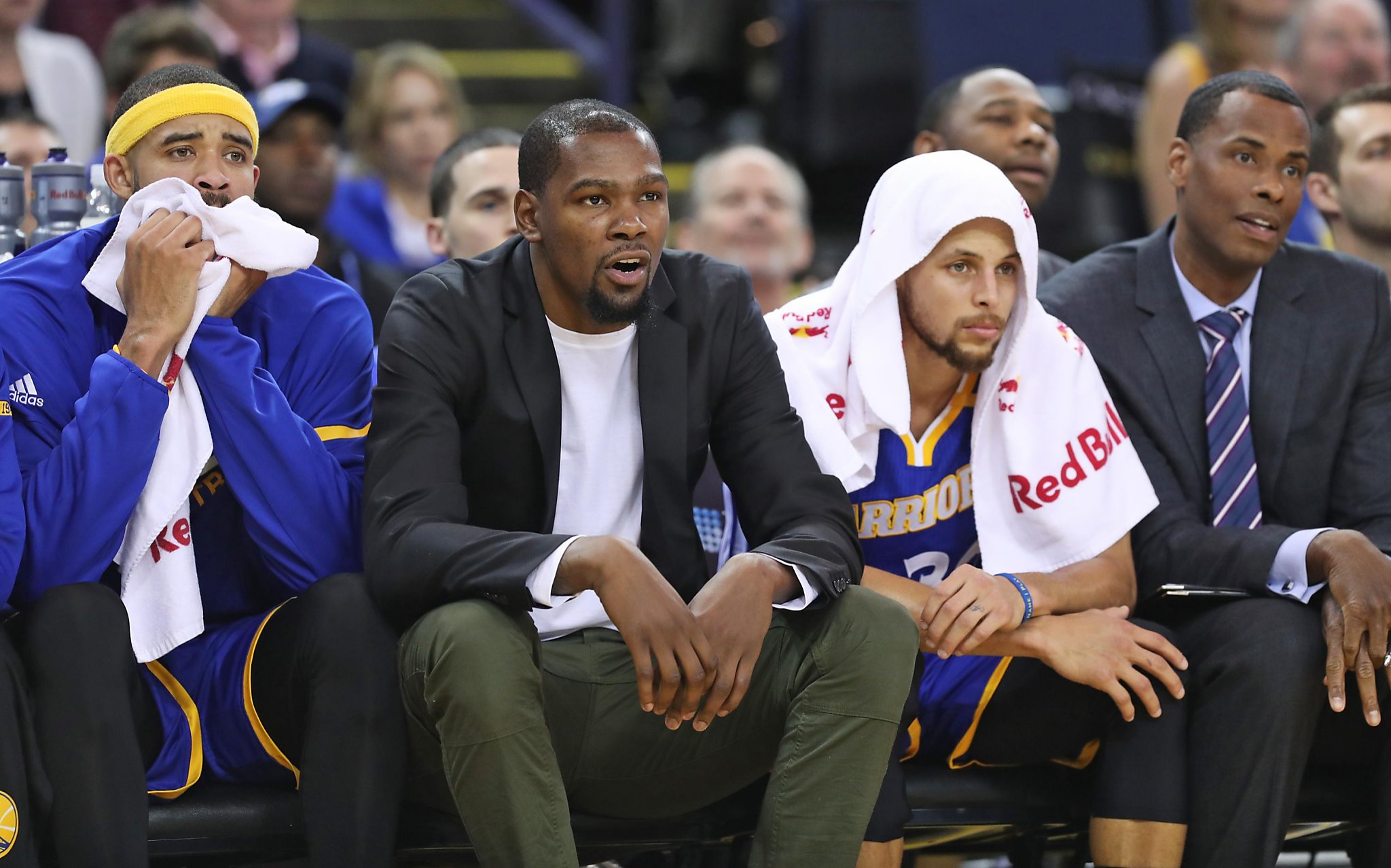 Warriors’ Kevin Durant Keeping Latest Injury In Perspective