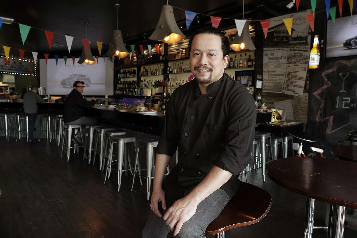 Chef Nutnawat Aukcarapasutanun, aka Kobe, at Saap Ver, a new SOMA restaurant that specializes in lesser-known regional Thai dishes, in San Francisco, Calif., on Sunday, March 26, 2017. The restaurant has an interior, which takes inspiration from Thai countryside street markets and 1970s era outdoor film showings,