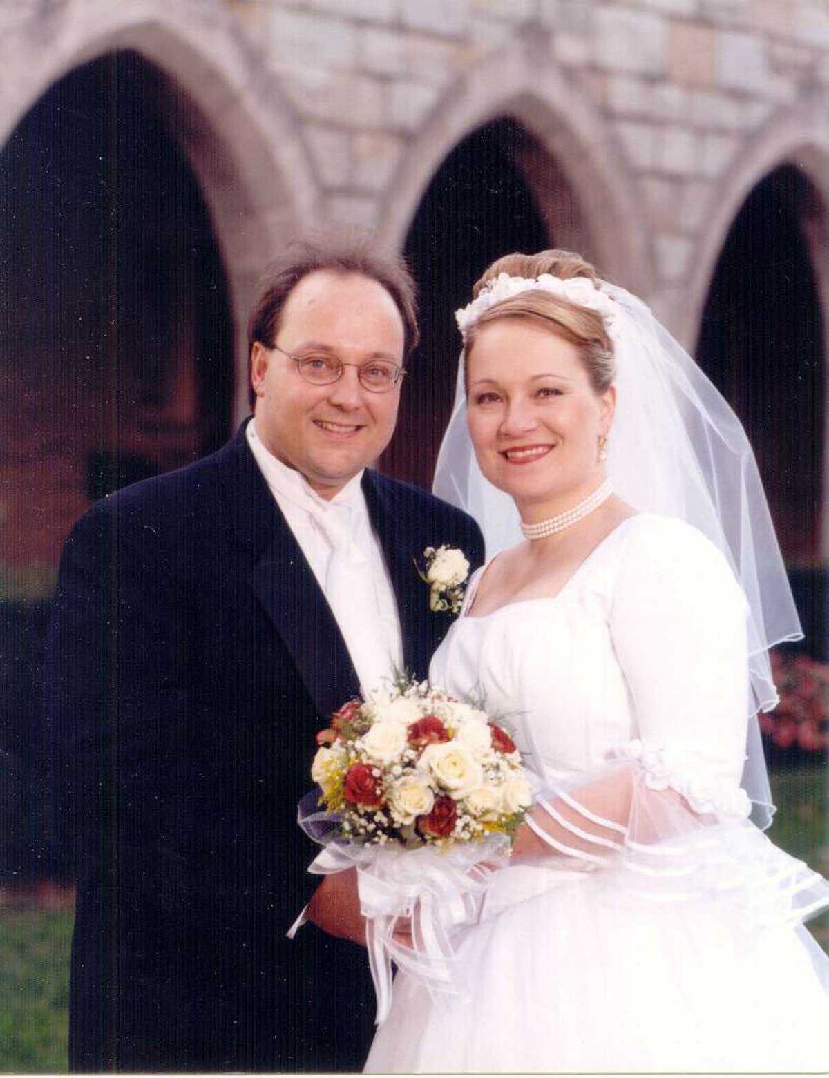 Bruce Weed and Jeannine Berkowitz were married Oct. 14, 2000, at St. Mary's Church in Stamford.