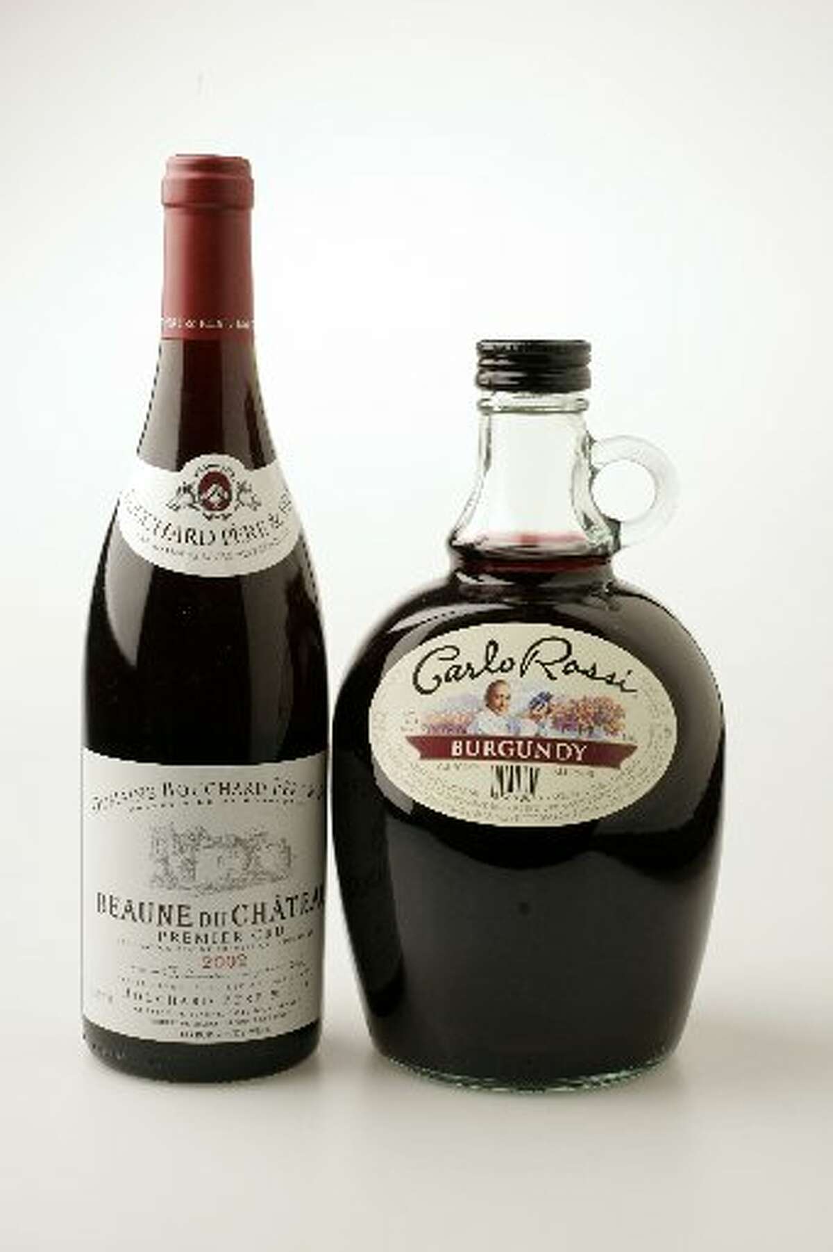 What's the difference between actual Burgundy and Carlo Rossi "Burgundy"? A lot. Photo: Craig Lee/The Chronicle