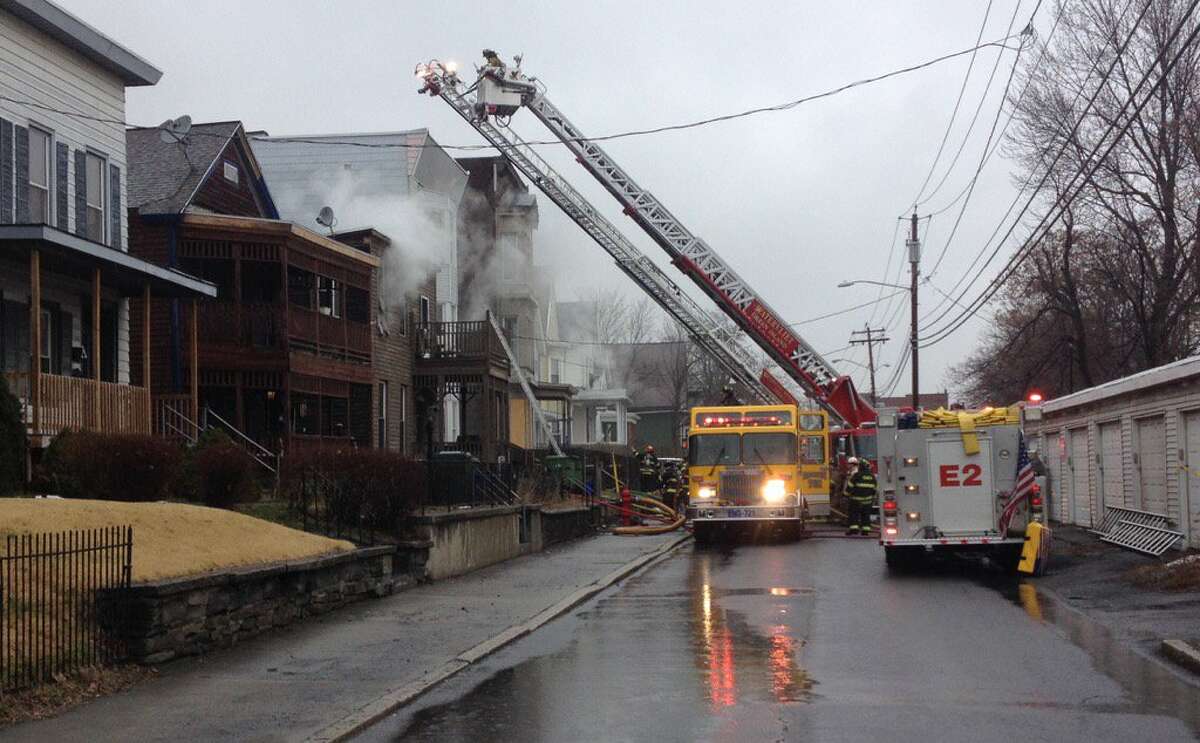 Firefighters respond to Cohoes house fire