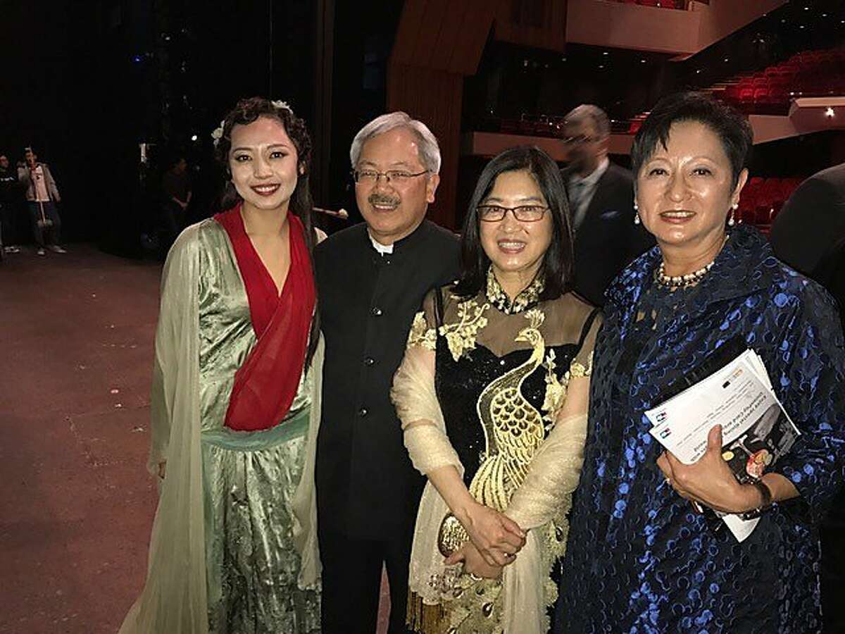 Pureum Jo, Ed Lee, Anita Lee and Doreen Ho at Hong Kong premiere of "Dream of the Red Chamber"