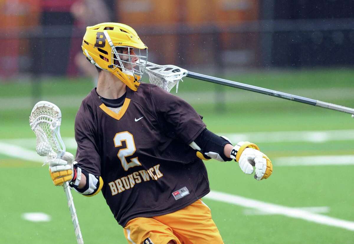 Junior Xander Dickson is back at attack for the Brunswick lacrosse team.
