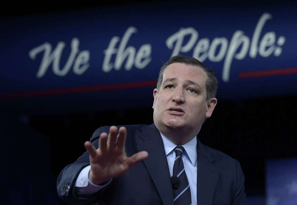 Sen. Ted Cruz, R-Texas speaks at the Conservative Political Action Conference (CPAC) in Oxon Hill, Md., Thursday, Feb. 23, 2017. (AP Photo/Susan Walsh)