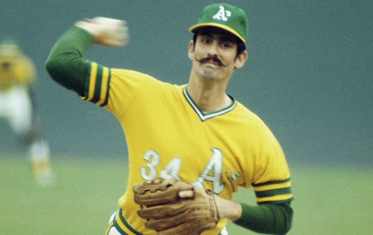 A's greats Rollie Fingers, Dennis Eckersley matched with their