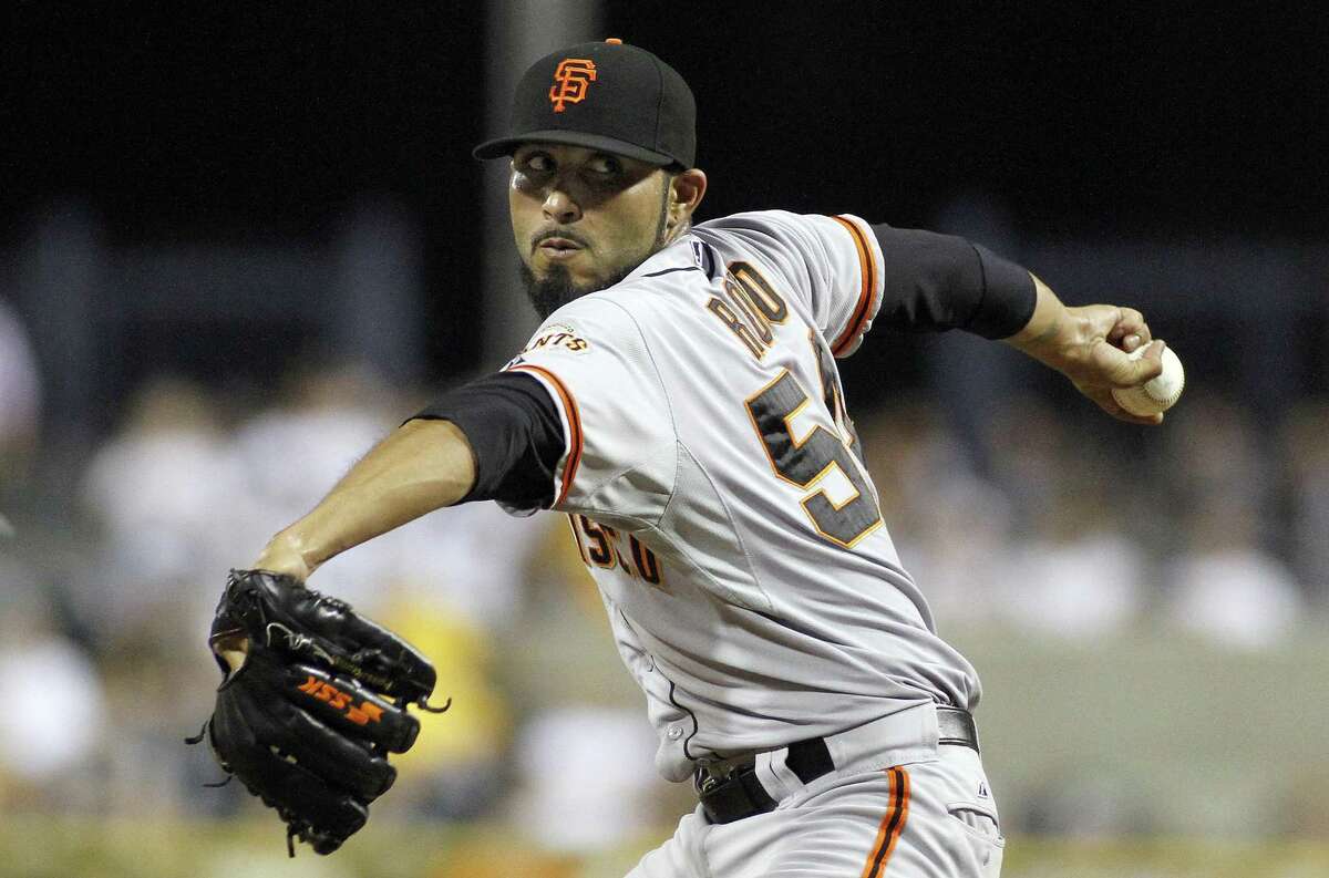 SF Giants sign RHP Sergio Romo for ceremonial pitch - McCovey