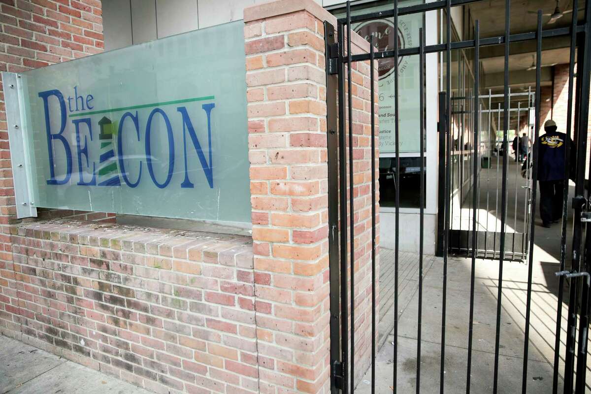 Homeless residents went to The Beacon on Tuesday in a city-sponsored event to learn about housing options. The city is moving forward with plans to expand panhandling enforcement and to build "low-level" shelters.