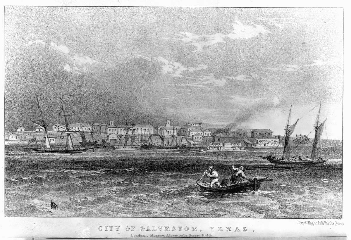City of Galveston, Texas by Day & Haghe, December 31, 1843.