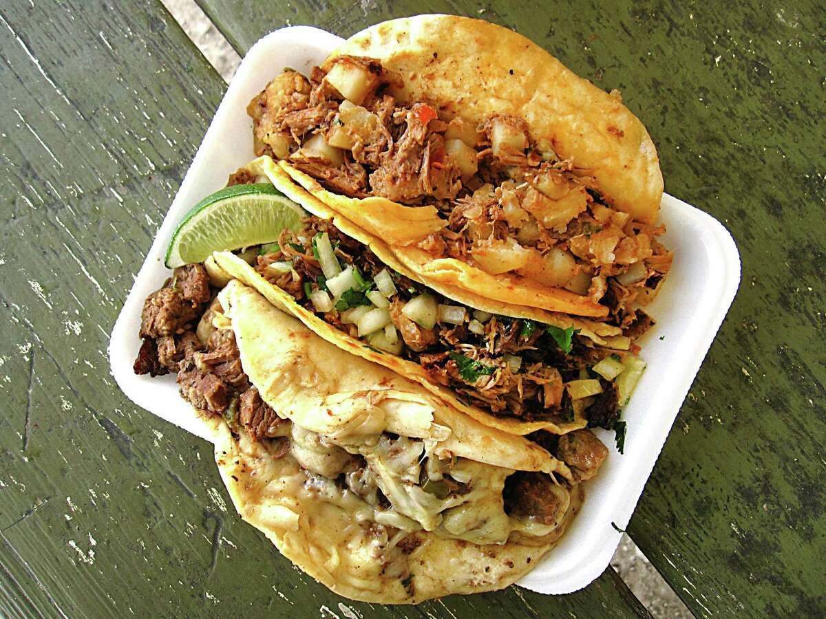 Frank’s Tacos Taco trucks tend to cater to either the hippest people or the hardest-working people. Frank’s is the second type, open from 4 in the morning until midnight next to the EZ-Mart at Interstate 37 and Loop 1604. Best taco: Gringa. 20275 I-37 Frontage Road, 210-371-6699, no web presence