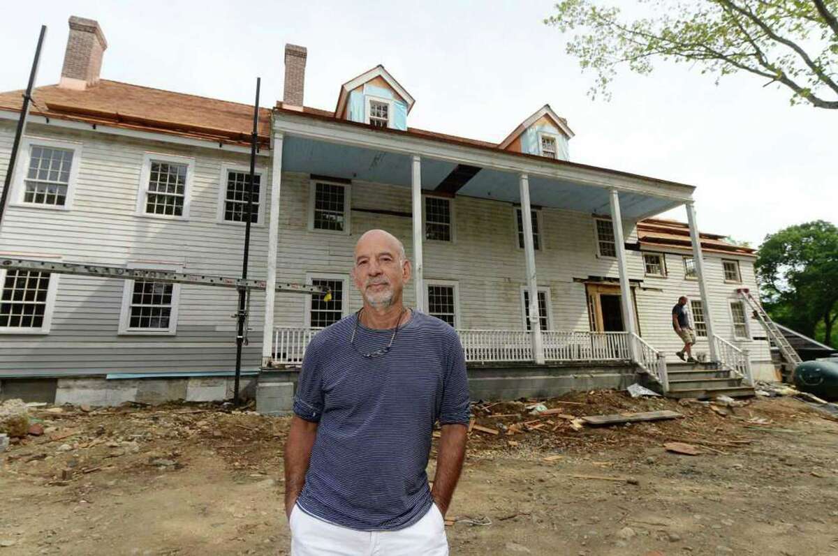 Glazer Group developer Andy Glazer, at the former Silvermine Inn and Tavern site. Thursday June 23, 2016. The two building Graybarns development will include a restaurant and inn.