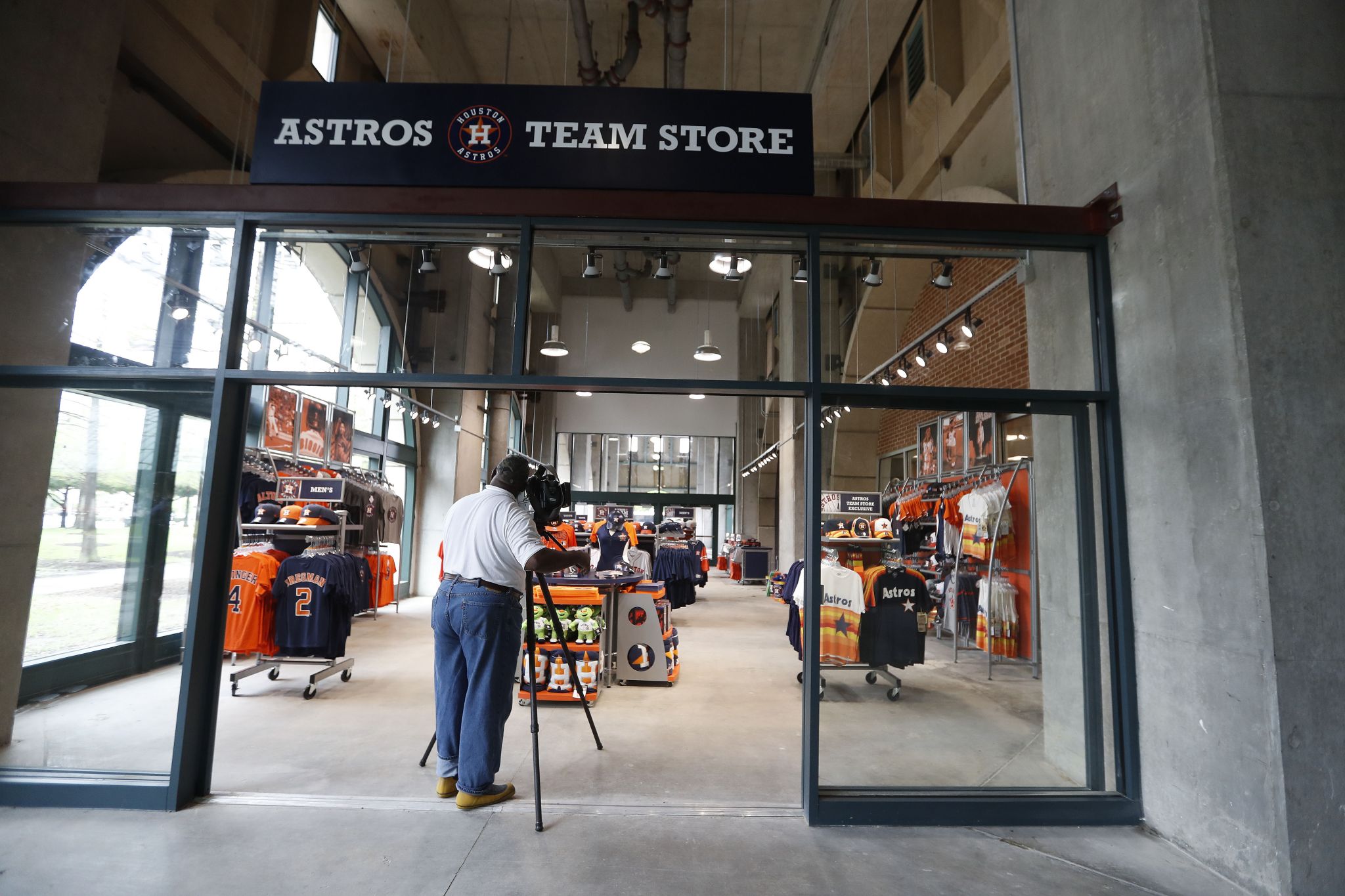 Houston Astros team store, new food for ALDS