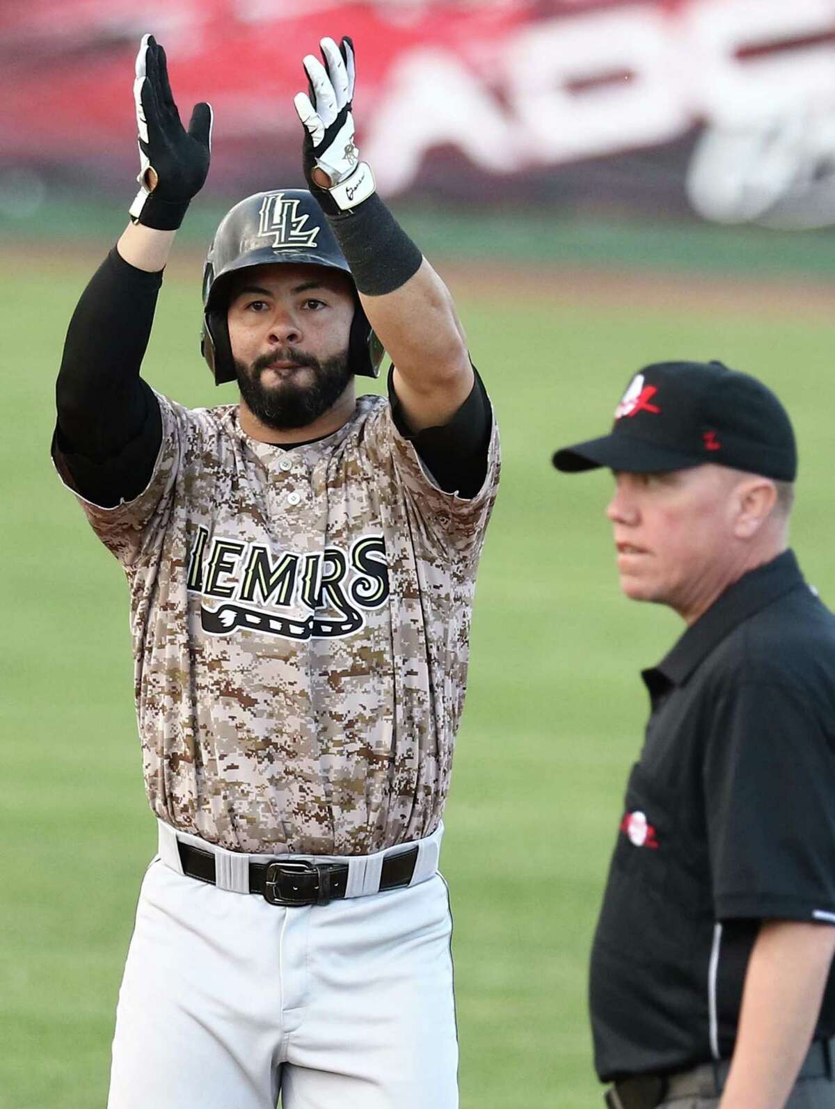 Lemurs infielder Abel Nieves is in his sixth year in the AA and hit .290 last year.