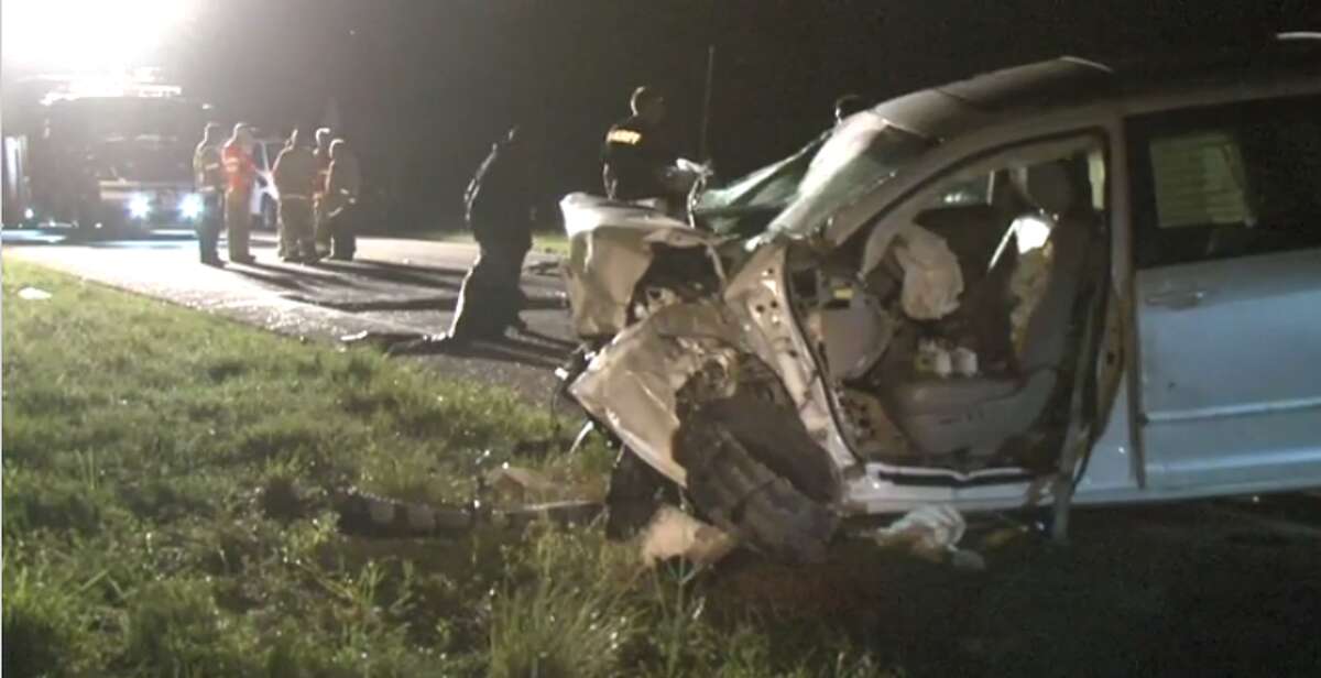 One dead, three injured after Waller car crash