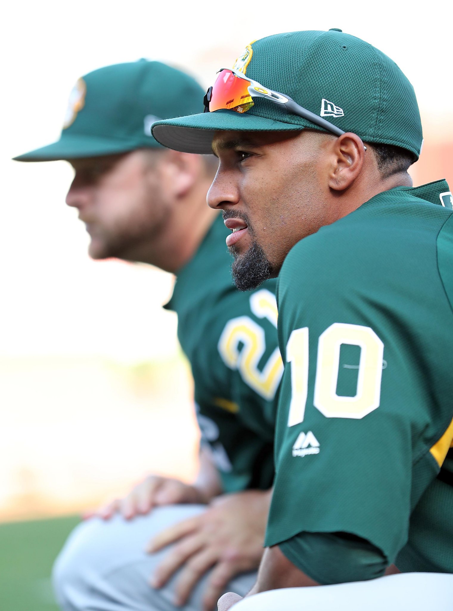 A's Matt Olson, Ramón Laureano named Gold Glove finalists