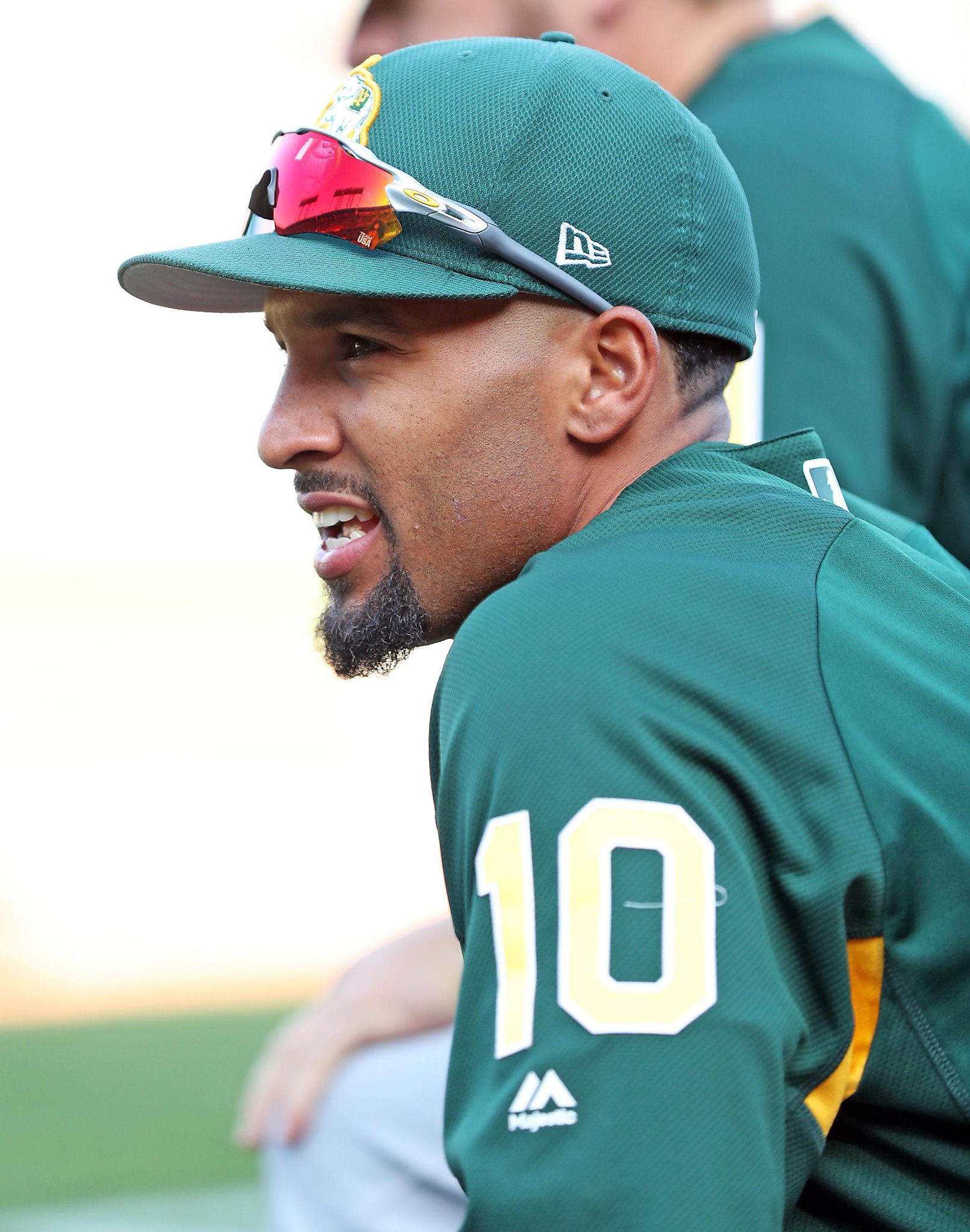 Marcus Semien Oakland Athletics Majestic Home Cool Base Player