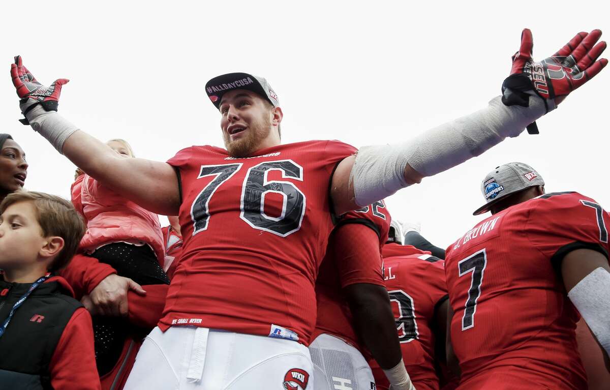 Western Kentucky lineman Forrest Lamp visits Texans