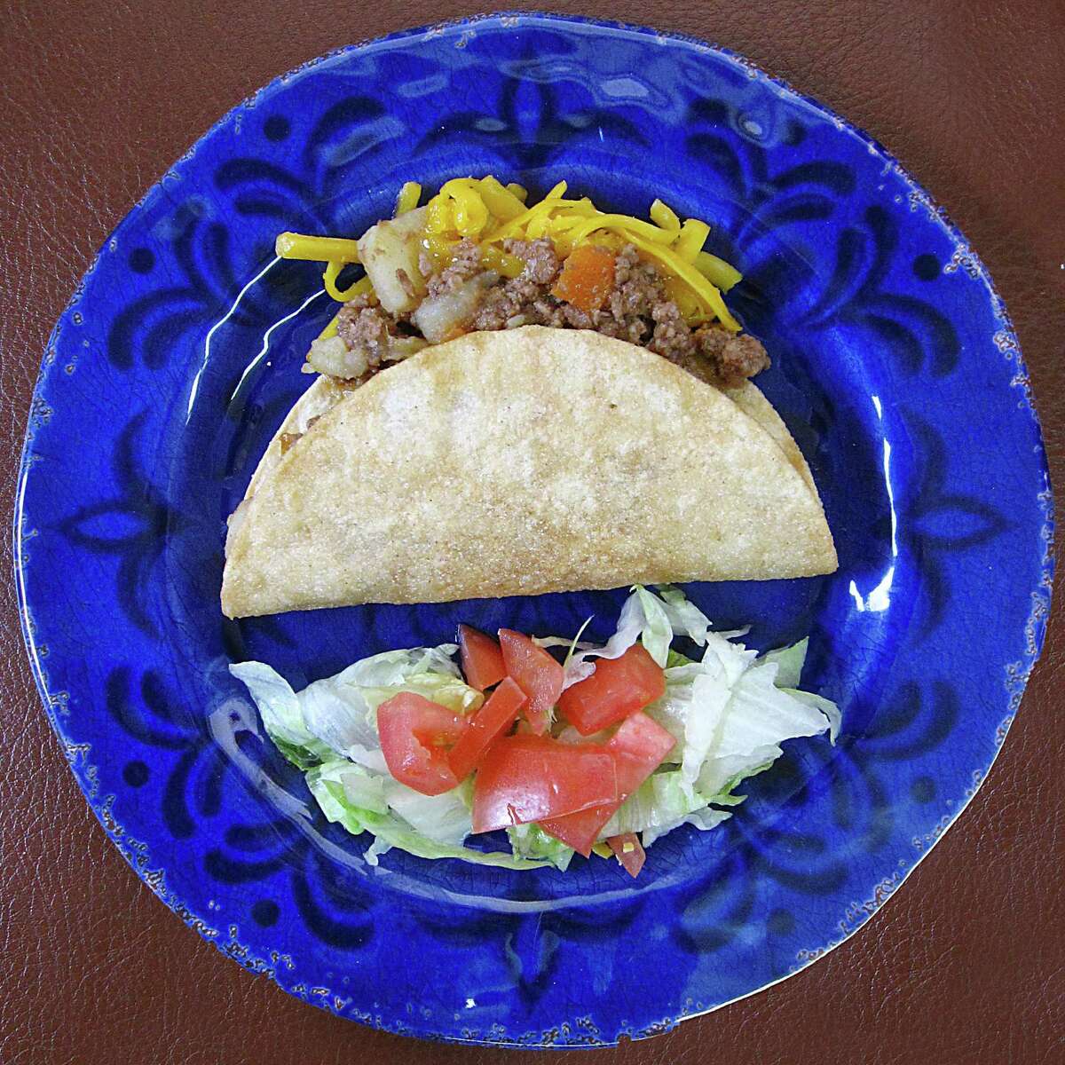 Crispy beef taco from Family Mexican Restaurant on U.S. 181 South.