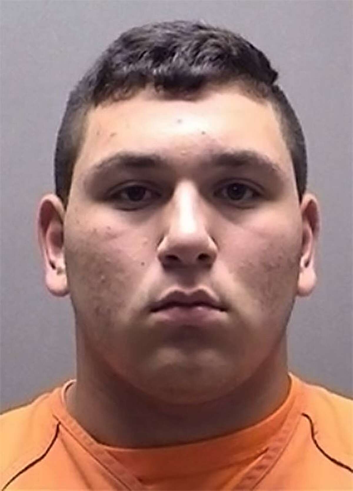 Robert Olivarez, Jr., 18, arrested on sexual assault charges out of La Vernia High School, La Vernia, Texas.