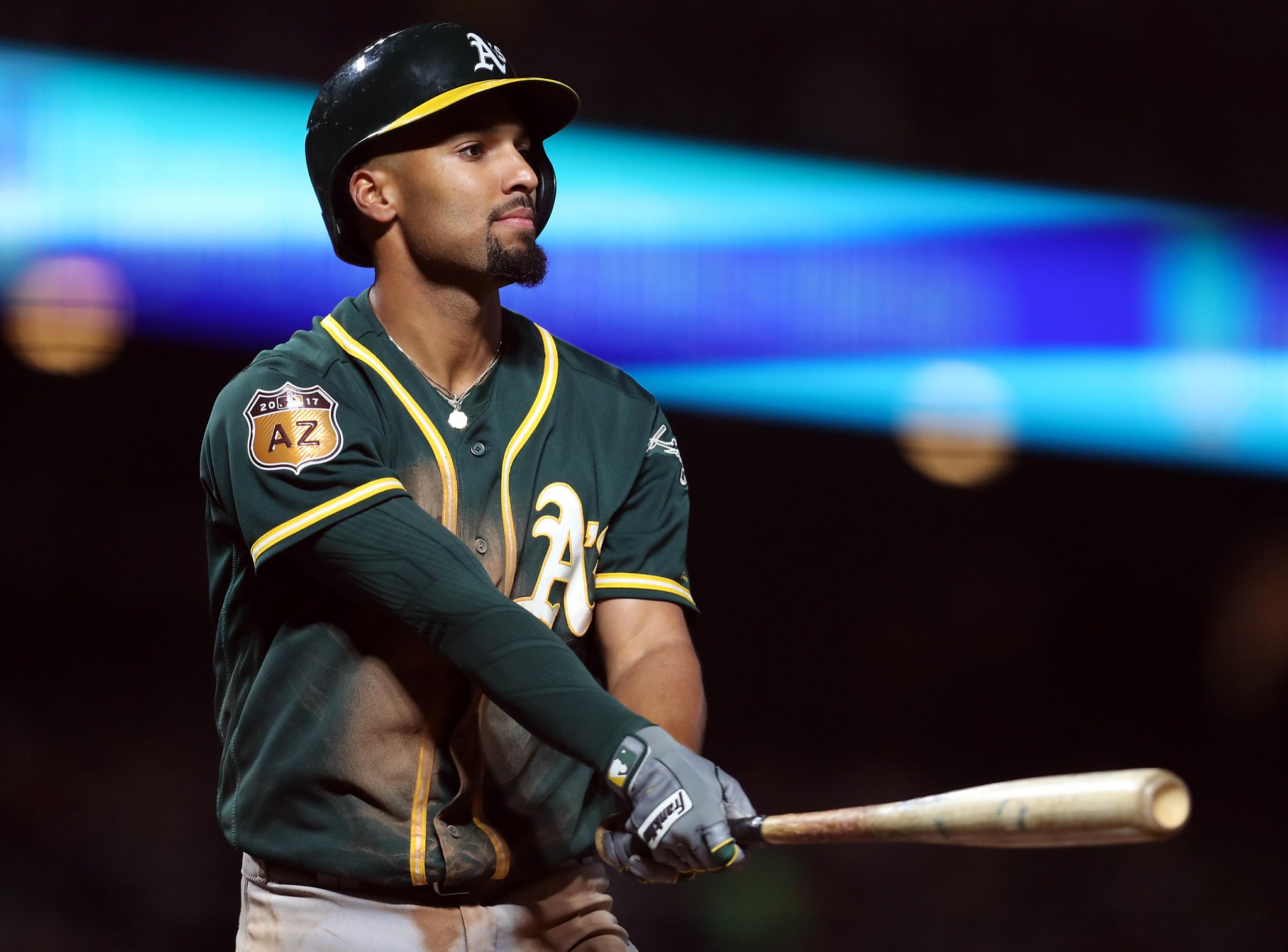 Shortstop Marcus Semien embraces leadership role with A's