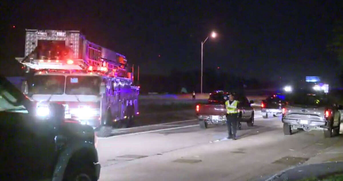 A motorcycle driver died after slamming into the back of a cement truck early Saturday morning in northeast Houston. A cement truck driver was changing lanes at 3:51 a.m., attempting to make the U.S. 59 exit, when a motorcycle traveling at a fast speed slammed into the back of the vehicle.