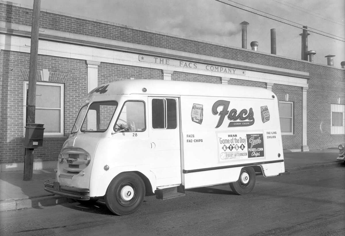 A Facs chips truck sits outside the company’s headquarters on Carolina Street. The company was started in 1944.