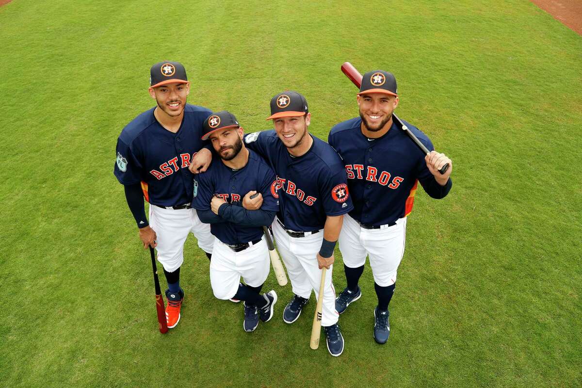 Astros' core four ranks with best in the majors