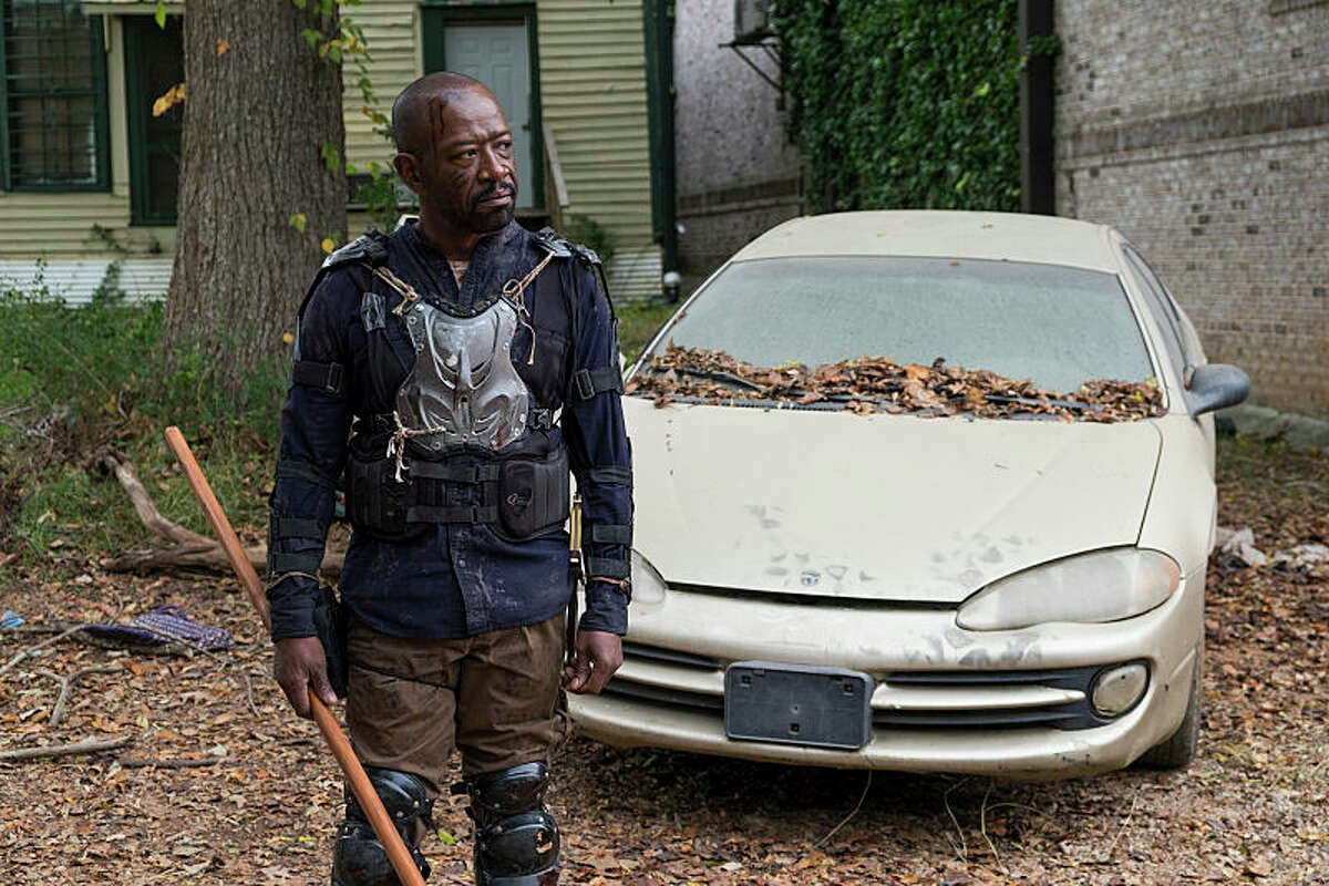 Lennie James as Morgan Jones - The Walking Dead _ Season 7, Episode 16 - Photo Credit: Gene Page/AMC