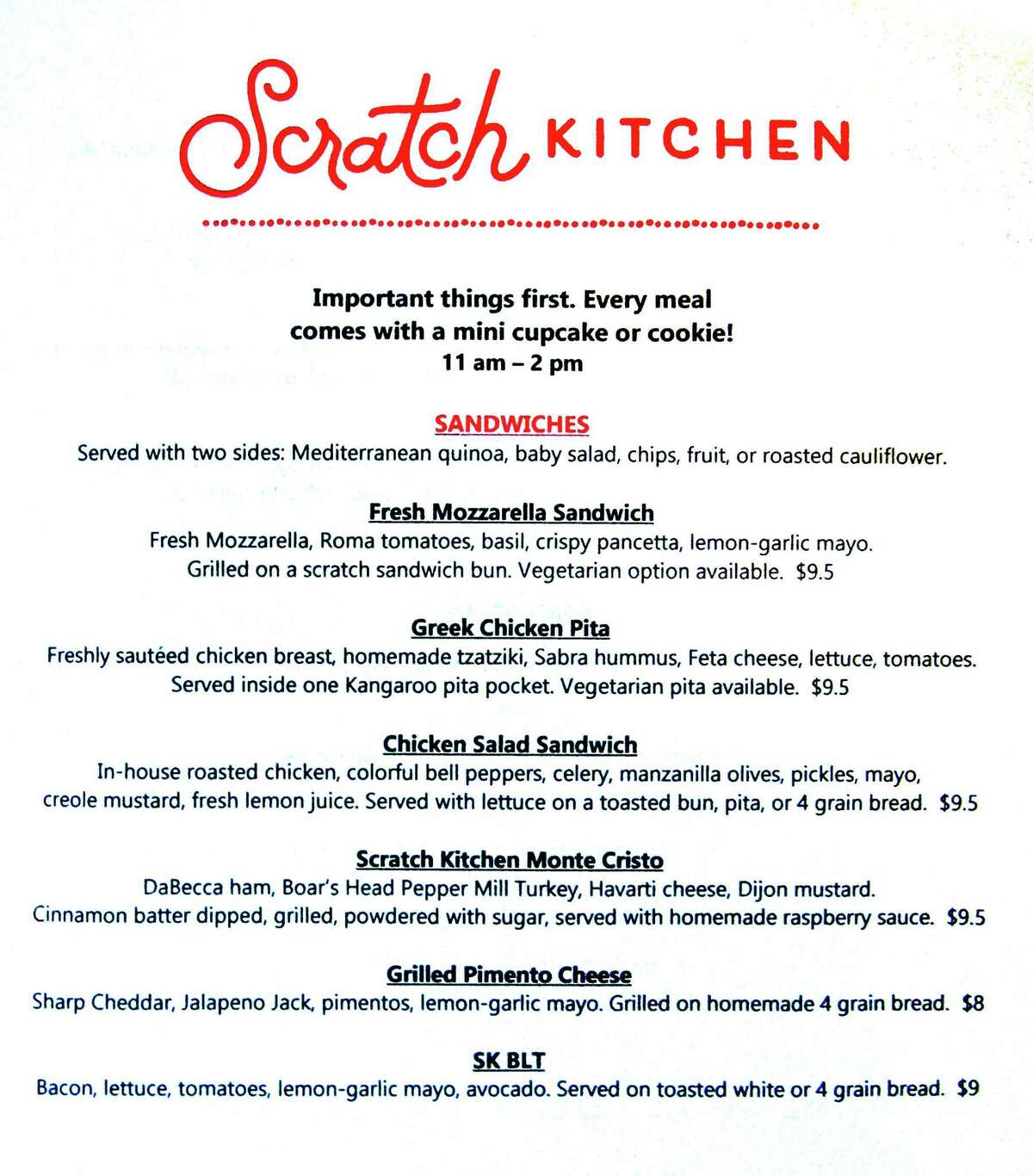 Review Scratch Kitchen does soups, sammies and quiches, too