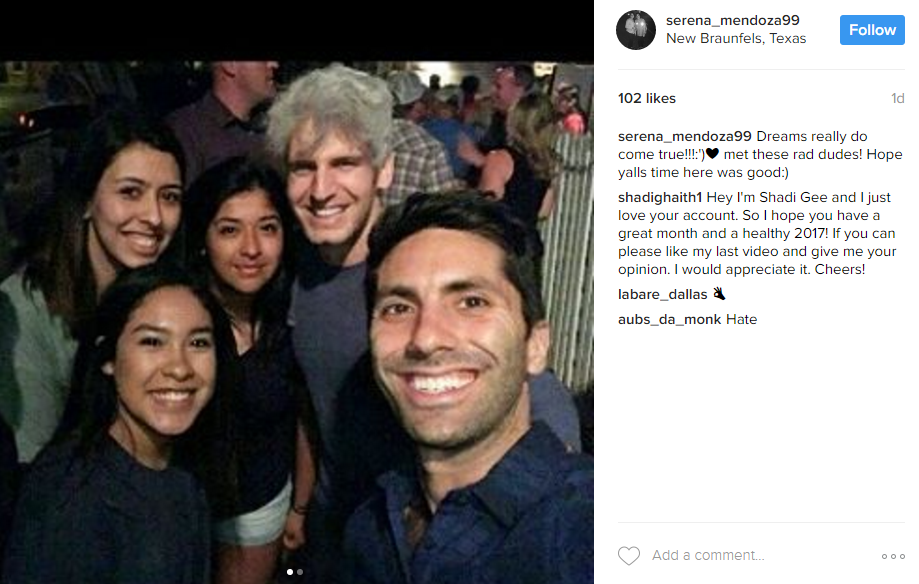 Catfish filming in New Braunfels