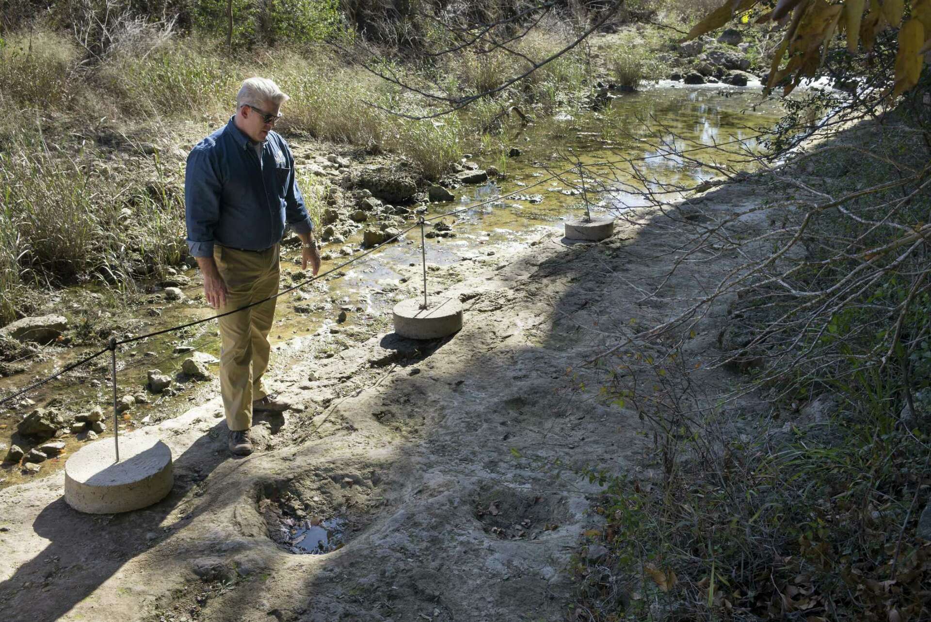 Secrets of dinosaur tracks at state natural area emerging