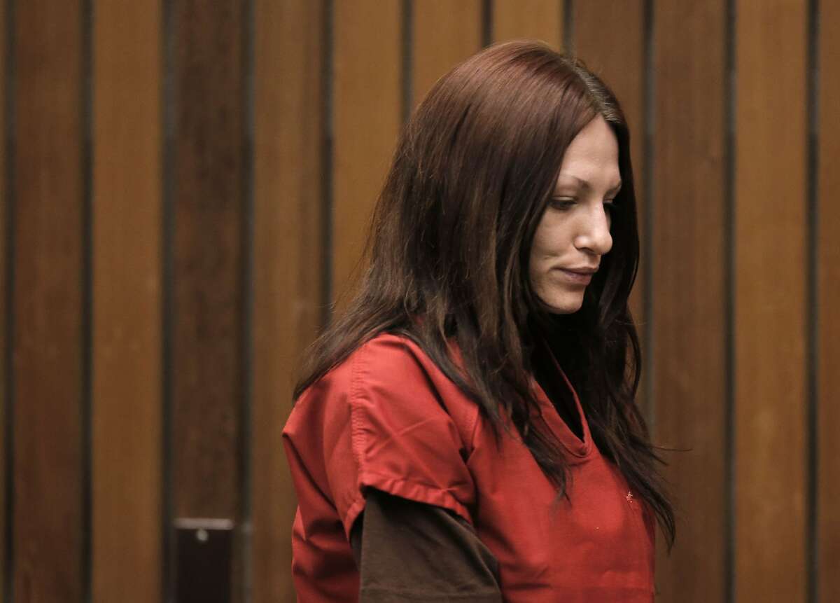 Manslaughter suspect Alix Tichelman enters the courtroom for her arraignment by Judge Timothy Volkman, in Santa Cruz Co. Superior court on Wednesday July 16, 2014, in Santa Cruz, Calif.