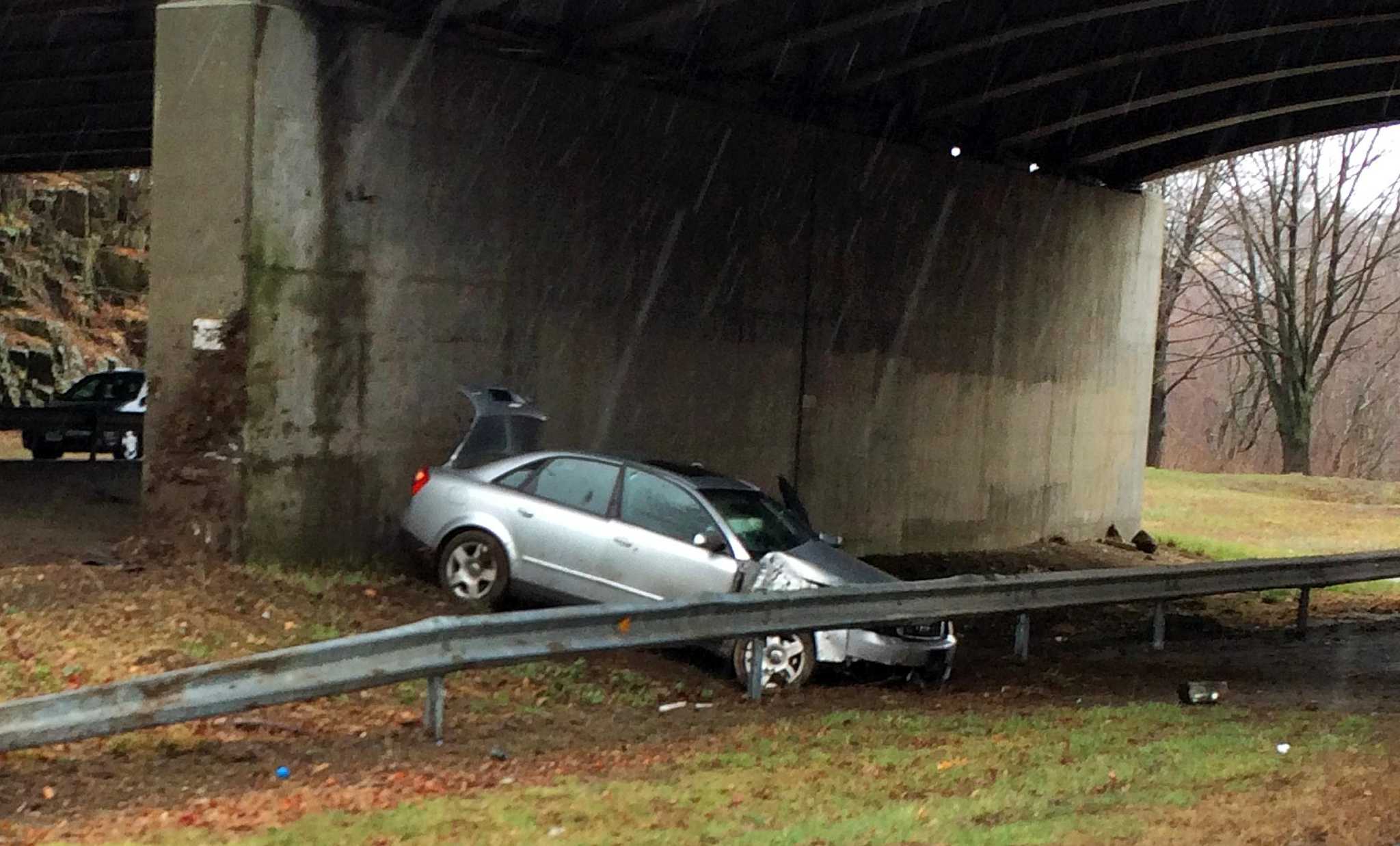 Accident on Route 8 in Bridgeport near exit 7