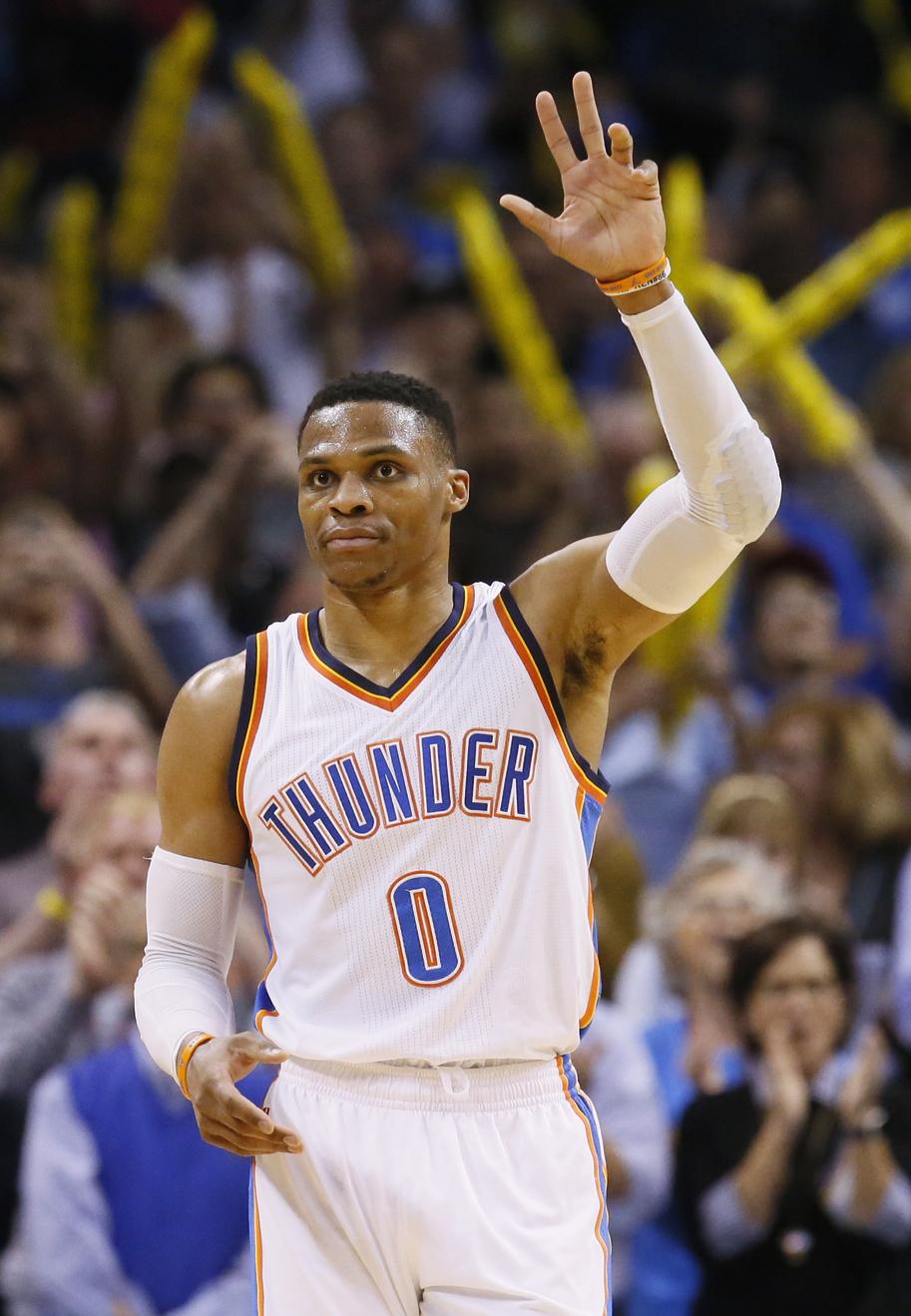 Russell Westbrook ties Oscar Robertson with 41st triple-double