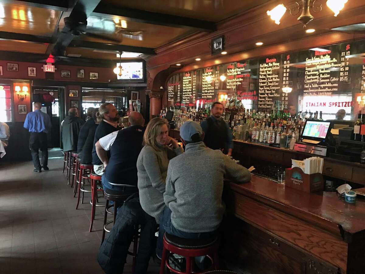 Louie's Italian Restaurant and Bar in Greenwich, Conn., on April 4, 2017. Co-owner Pieter Hartong said he hopes to achieve a similar ambience at his new location in Darien.