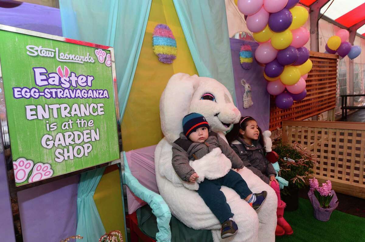 Stamford kids meet Easter Bunny at Stew Leonard’s EggsTravaganza