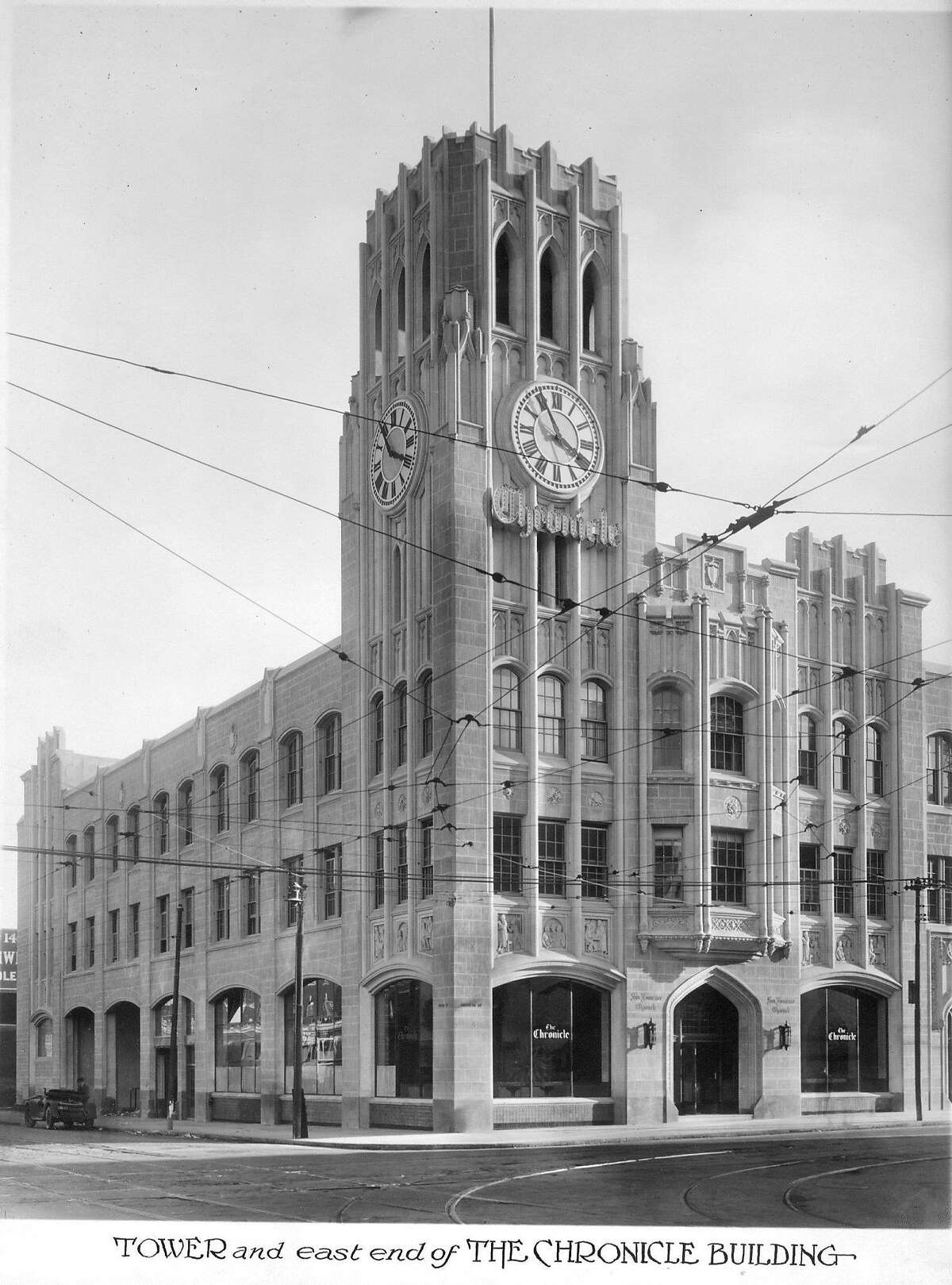 Historic San Francisco Chronicle building photos unseen for 93 years ...