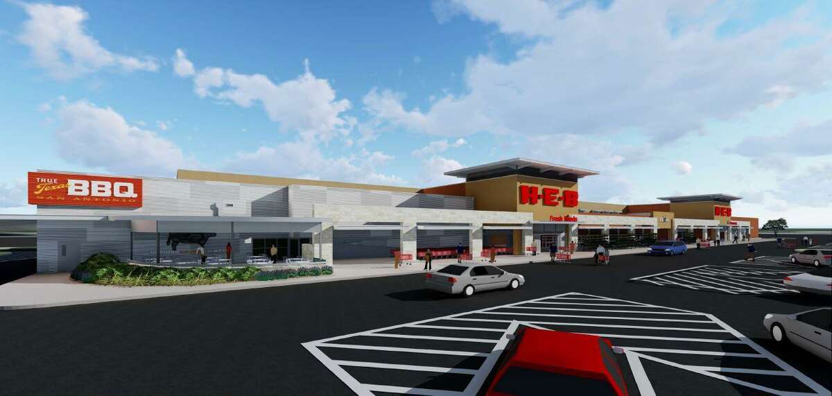 H-E-B plans to open a new 118,000-square-foot store in August at Bulverde Marketplace, a retail center being developed by local firm Fulcrum Development on the southwest corner of Loop 1604 and Bulverde Road.