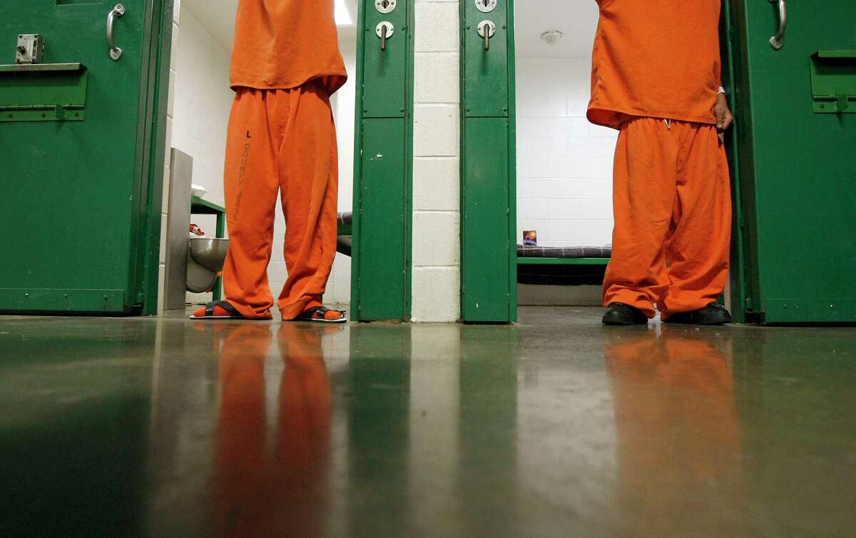 More than 77 percent of the Harris County jail population has not even been convicted of a crime. Four out of five people charged with a misdemeanor will spend time in jail. A quarter of those folks are not able to pay a $500 bond. (Chronicle File Photo)